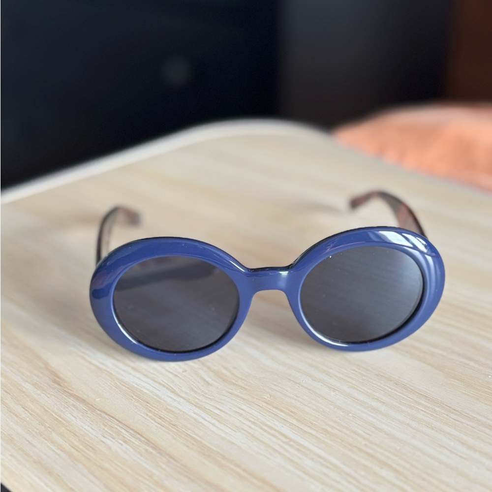 Tommy Hilfiger Blue Round Sunglasses, TH1525/S